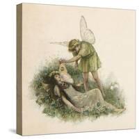 Titania and Oberon from Midsummer Night's Dream-Walter Stanley Paget-Stretched Canvas