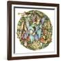 Titania and Puck-Linda Ravenscroft-Framed Giclee Print