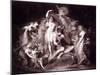 Titania, Bottom and the Fairies, Act 4, Scene 1 of a Midsummer Night's Dream, from 'shakespeare'…-Henry Fuseli-Mounted Giclee Print