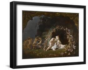 Titania endormie-Richard Dadd-Framed Giclee Print