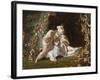 Titania endormie-Richard Dadd-Framed Giclee Print