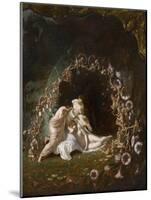 Titania endormie-Richard Dadd-Mounted Giclee Print