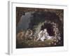 Titania endormie-Richard Dadd-Framed Giclee Print