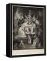 Titania Kissing Bottom in a Midsummer Night's Dream-Henry Fuseli-Framed Stretched Canvas