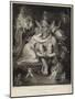 Titania Kissing Bottom in a Midsummer Night's Dream-Henry Fuseli-Mounted Giclee Print