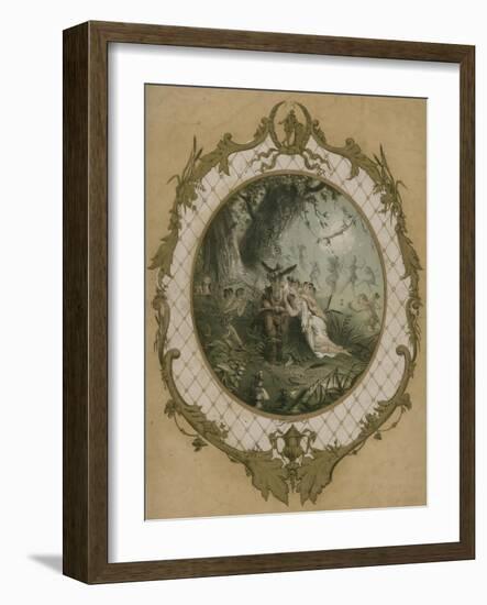 Titania Quadrille-null-Framed Giclee Print