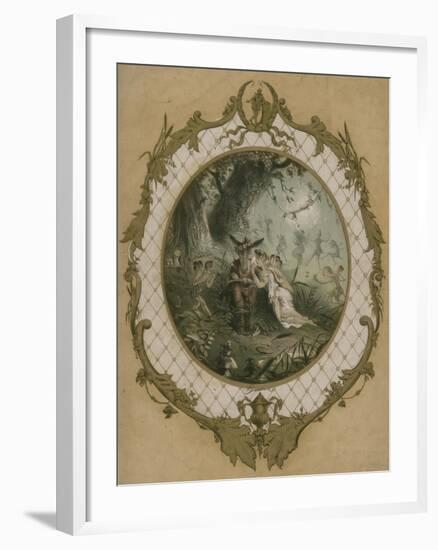 Titania Quadrille-null-Framed Giclee Print