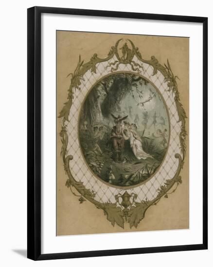 Titania Quadrille-null-Framed Giclee Print