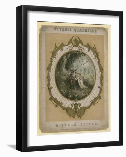 Titania Quadrille-null-Framed Giclee Print