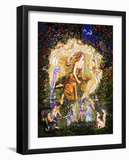 Titania's Bower-Judy Mastrangelo-Framed Giclee Print