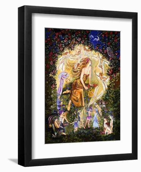 Titania's Bower-Judy Mastrangelo-Framed Giclee Print