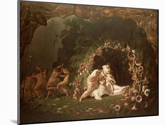 Titania Sleeping-Richard Dadd-Mounted Giclee Print