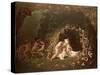 Titania Sleeping-Richard Dadd-Stretched Canvas