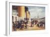 Titanic 2nd Class Deck-null-Framed Art Print