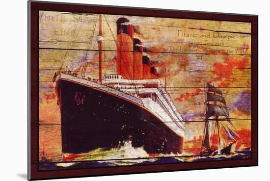 Titanic, Aged-Kate Ward Thacker-Mounted Giclee Print