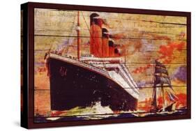 Titanic, Aged-Kate Ward Thacker-Stretched Canvas