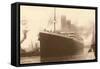 Titanic at the Dock-null-Framed Stretched Canvas