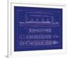 Titanic Blueprint I-The Vintage Collection-Framed Giclee Print