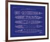 Titanic Blueprint II-The Vintage Collection-Framed Giclee Print