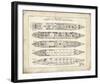 Titanic Blueprint Vintage II-The Vintage Collection-Framed Giclee Print