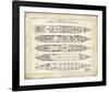 Titanic Blueprint Vintage II-The Vintage Collection-Framed Giclee Print