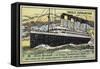 Titanic, British Transatlantic Liner, 1911-null-Framed Stretched Canvas