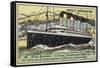 Titanic, British Transatlantic Liner, 1911-null-Framed Stretched Canvas