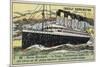 Titanic, British Transatlantic Liner, 1911-null-Mounted Giclee Print