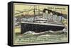 Titanic, British Transatlantic Liner, 1911-null-Framed Stretched Canvas