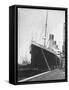 Titanic Departing from Southampton-null-Framed Stretched Canvas