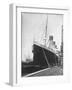 Titanic Departing from Southampton-null-Framed Photographic Print