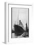 Titanic Departing from Southampton-null-Framed Photographic Print