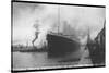 Titanic Departing from Southampton-null-Stretched Canvas