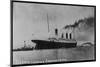 Titanic Departing from Southampton-null-Mounted Photographic Print