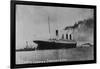 Titanic Departing from Southampton-null-Framed Photographic Print