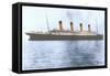 Titanic in Cork Harbor-null-Framed Stretched Canvas