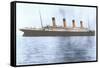 Titanic in Cork Harbor-null-Framed Stretched Canvas