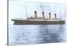 Titanic in Cork Harbor-null-Stretched Canvas