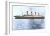 Titanic in Cork Harbor-null-Framed Art Print
