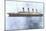 Titanic in Cork Harbor-null-Mounted Art Print