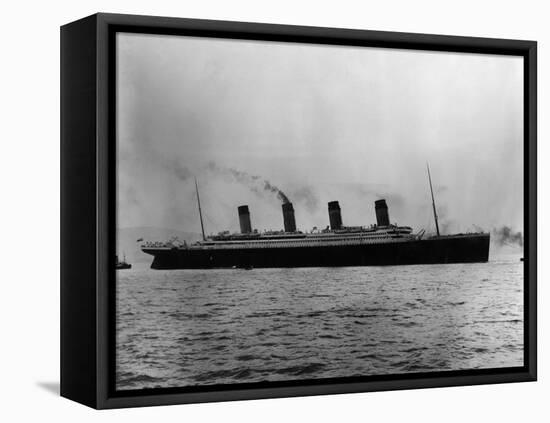 Titanic Leaves Belfast-null-Framed Stretched Canvas