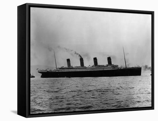 Titanic Leaves Belfast-null-Framed Stretched Canvas