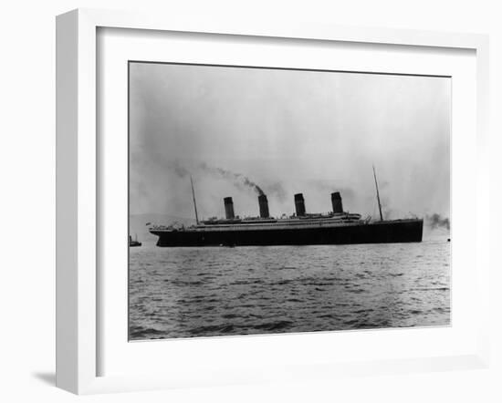 Titanic Leaves Belfast-null-Framed Photographic Print