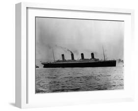 Titanic Leaves Belfast-null-Framed Photographic Print