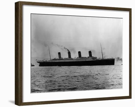 Titanic Leaves Belfast-null-Framed Photographic Print