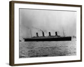 Titanic Leaves Belfast-null-Framed Photographic Print