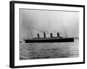 Titanic Leaves Belfast-null-Framed Photographic Print