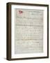 Titanic Letter-null-Framed Photographic Print