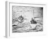 TITANIC life boats on way to CARPATHIA, 1912-null-Framed Photographic Print