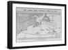 Titanic Location Map-null-Framed Giclee Print